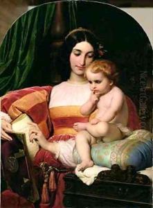 The Childhood of Pico della Mirandola 1463-94 by Hippolyte (Paul) Delaroche
