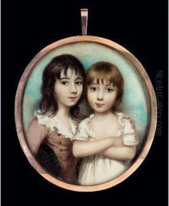 A Double Portrait Of Spencer Joshua Alwyne