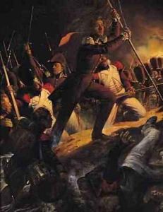 Charles Amedee Albert de Savoie Prince de Carignan 1798-1849 Leading the Assault at the Siege of the Trocadero