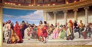 Hemicycle Artists of All Ages 2 by Hippolyte (Paul) Delaroche