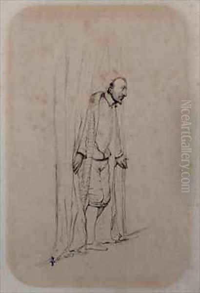 Study for The Assassination of the Duc de Guise - view 1