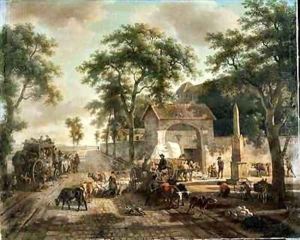 A Road by Jean Louis (Marnette) De Marne