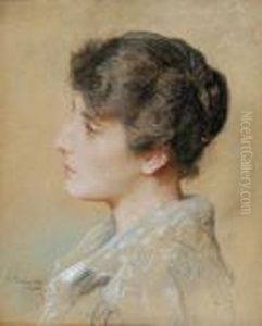 Portret Kobiety by Kazimierz Pochwalski
