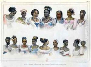 Black Slaves from Different Nations by Jean Baptiste Debret