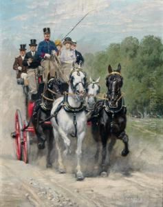 Ausfahrt Im Prater by Alexander Pock