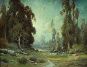 Figures In A Clearing by Alexis Matthew Podchernikoff