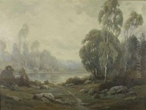 "silver Morning" Near San Bernardino, California by Alexis Matthew Podchernikoff