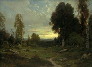 Twilight Landscape by Alexis Matthew Podchernikoff