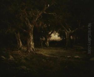 "live Oaks" by Alexis Matthew Podchernikoff
