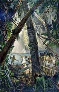 Goyanas Indians Pernam Bouc North East Brazil by Jean Baptiste Debret