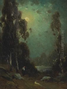 A Moonlit Sky by Alexis Matthew Podchernikoff