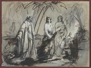 Rebecca Al Pozzo by Francesco Podesti