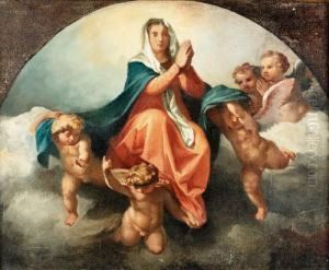 Mutter Gottes Im Himmel.