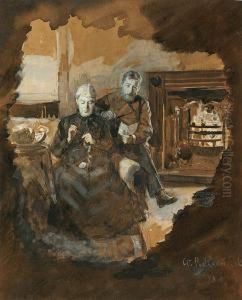 Scena W Saloniku by Wladyslaw Podkowinski