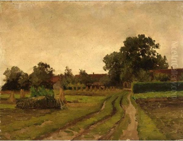 Landscape With Farmhouses - view 1