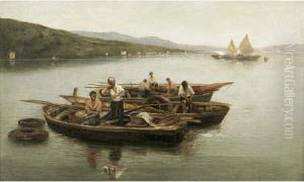 Barche Di Pescatori In Laguna - view 1