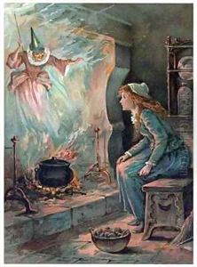 Cinderella and the Fairy Godmother by Ambrose Dudley