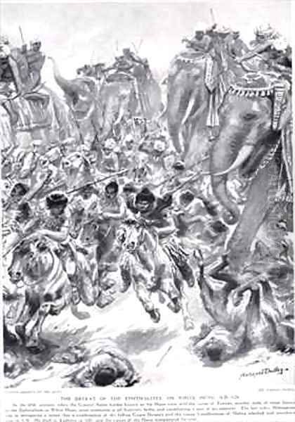 The Defeat of the Epthalites - view 1