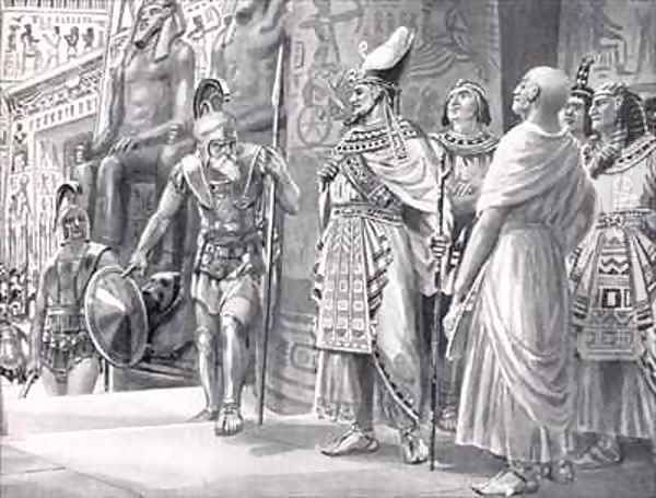 Agesilaus II in Egypt - view 1