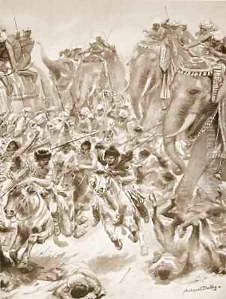 The Defeat of the Epthalites 2 - view 1