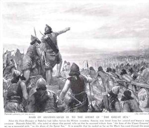 Raid of Shamshi Adad III to the Shore of The Great Sea by Ambrose Dudley