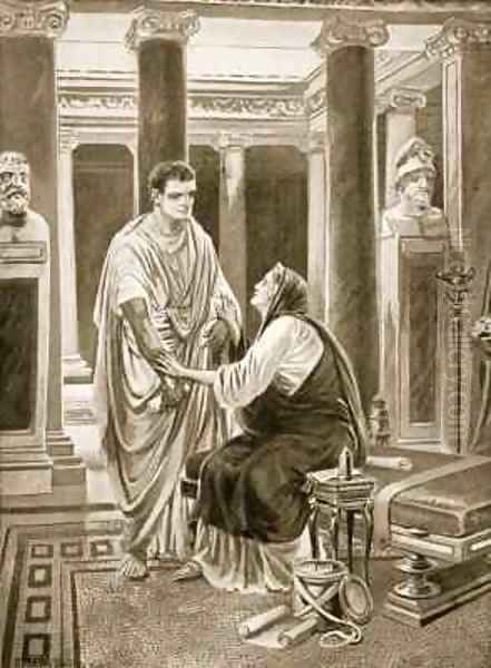 Gaius Gracchus and his mother - view 1