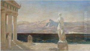 Classical Landscape, A Design For The Opera Prizraki Ellady