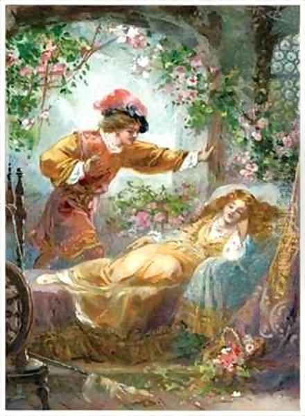 The Prince finds the Sleeping Beauty - view 1