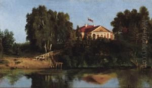 Landscape With House by Vasily Polenov