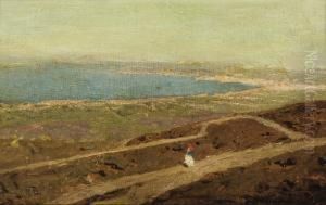Lonely Walk Down The Coast by Vasily Polenov