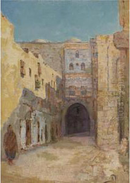 A Street In Cairo - view 1