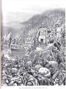 The Embarkation of the Goths AD 269 by Ambrose Dudley