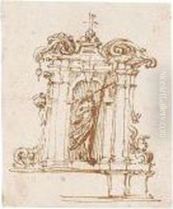 St. John The Baptist In A Niche