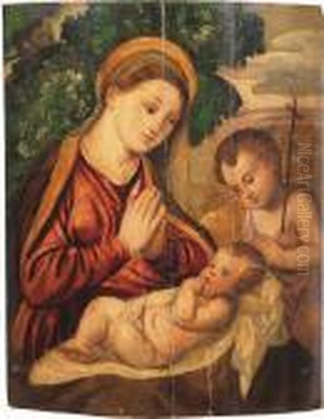 Madonna Con Bambino E San Giovannino - view 1