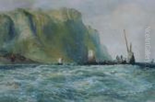 Coastal Scene With Various Shipping - view 1