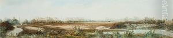 Panoramic Landscape, Probably North Wales - view 1