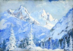 Zasnezene Tatry by Karol Polonyi