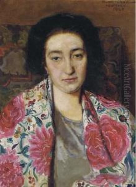 Portrait Of A Lady by Tibor Polya