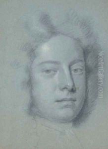Portrait of a gentleman, bust-length by Michael Dahl