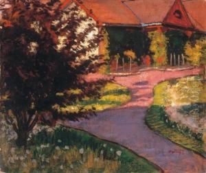 Colony Of Artists In Szolnok by Tibor Polya