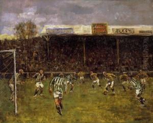 The Ferencvaros' Football Ground In Nepliget Before The Second World War by Tibor Polya