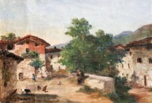 Scena Di Vita In Campagna