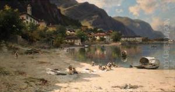On The Shores Of Lake Lecco - view 1