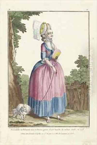 Young Woman in a Polonaise Dress 2 - view 1