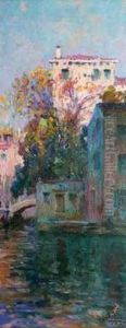 Canal De Venise. by Antoine Ponchin