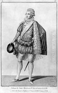 Count Almaviva by Claude Louis Desrais