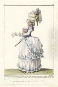Young Lady in a Circassienne dress of Italian gauze