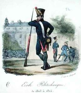 A pupil in military uniform from the Ecole Polytechnique by Francois Seraphin Delpech