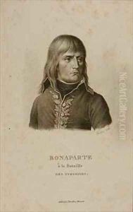 Portrait of Napoleon Bonaparte 1769-1821 by Francois Seraphin Delpech
