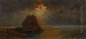 Bord De Mer Au Crepuscule. Bord De Mer Au Crepuscule.